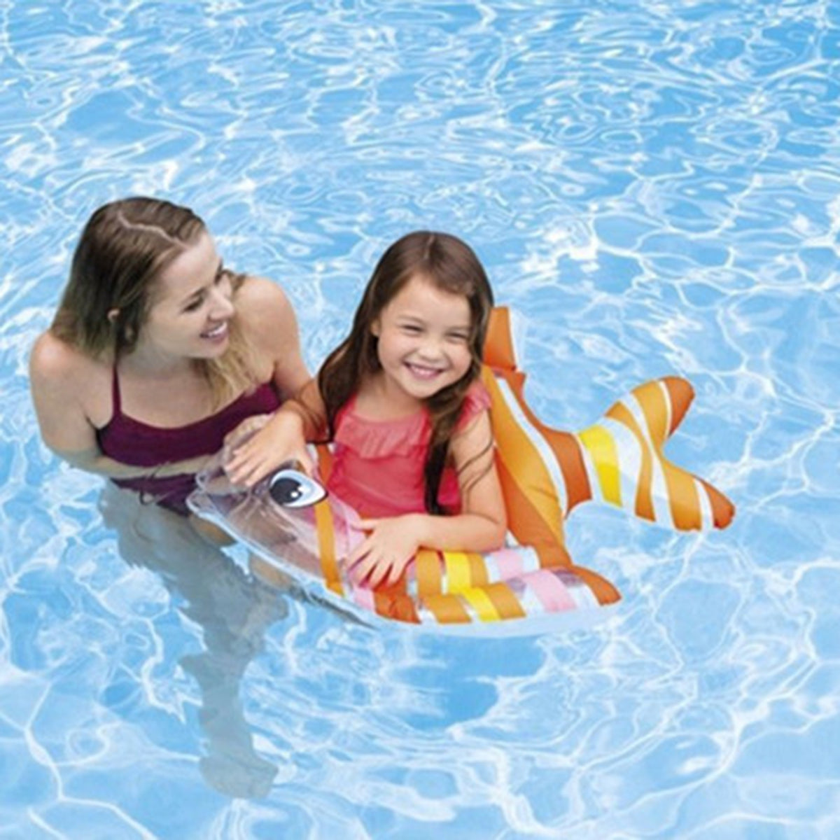 POOL TOY TROPICAL FISH RINGS