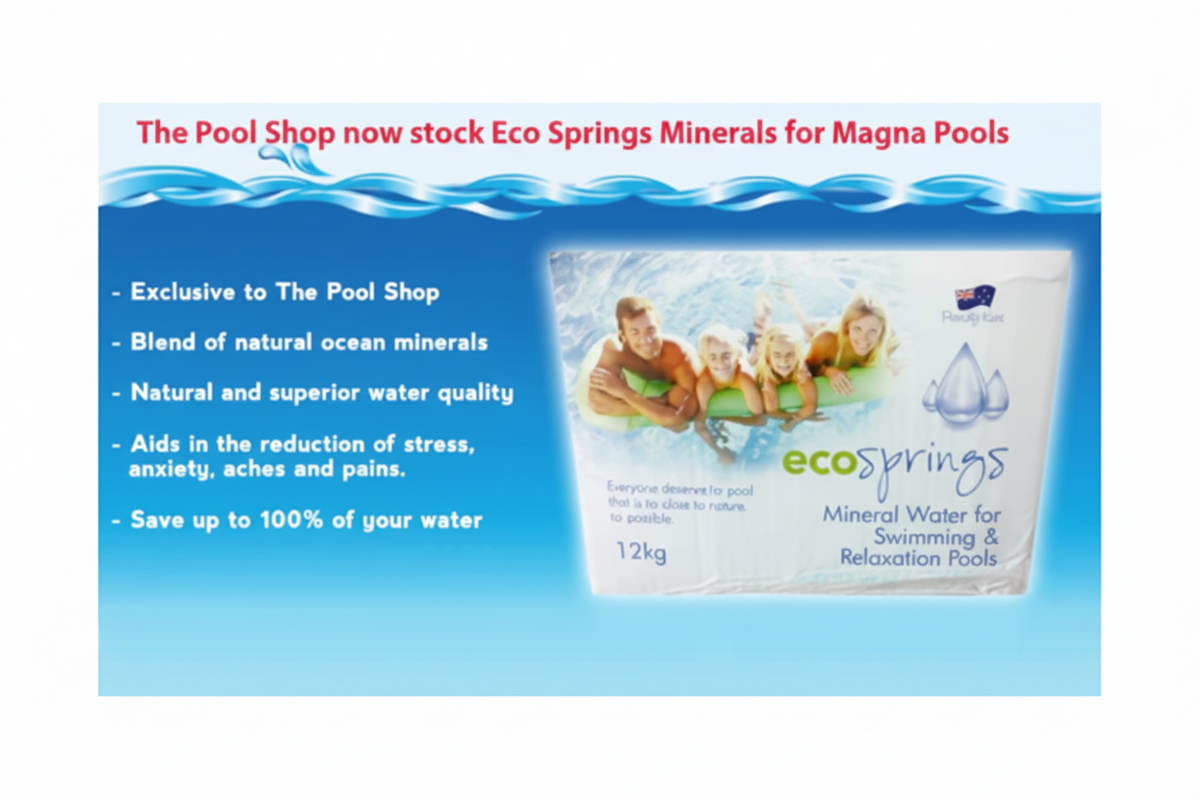 ECOSPRING MAGNESIUM MAGNABLU MINERALS  SALT 12KG