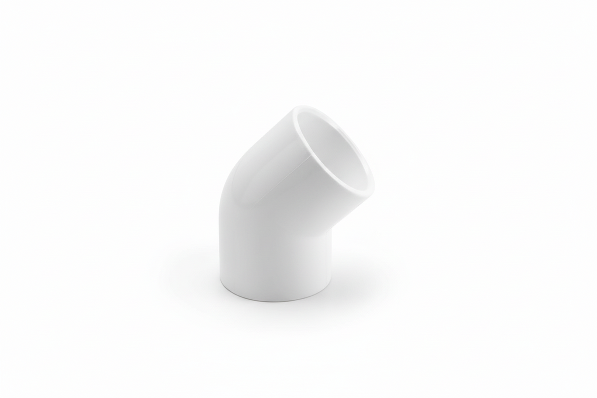 PVC ELBOW 45 DEG 40 MM